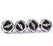 D&R 4 Pcs Separate Chrome LICENSE PLATE FRAME Bolt Screws For Bentley