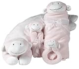 EXCLUSIVE Angel Dear Pink Monkey 4 Pc Set