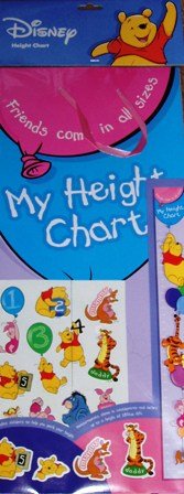 Childrens Toyshop  Toys : Height Chart - Winnie The Pooh (WHEH)