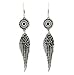 Black Angel Wing Dangle Earrings Fashion Jewelry