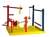 JW Pet Company Activitoys Wood Play Gym Bird Toy, Large