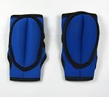 Set of 2 Blue ProSource Fitness Heavy Duty 2lb Pair Weighted Sculpting Gloves