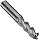 Niagara Cutter A345 Carbide End Mill for Aluminum, TiCN Coated, 3 Flutes, Square End