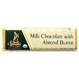 Save on Almond Butter - Sjaak's Organic Chocolate Bar, Milk Chocolate with Almond Butter, 1.6-Ounce Bars (Pack of 9)