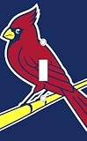 St Louis Cardinals Decorative Light Switch Cover Plate