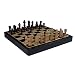 Wood Expressions Travel Wood Magnetic Chess Set - 8"
