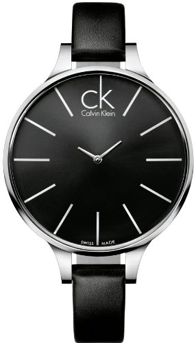 Calvin Klein Damen-Uhren Glow Schwarz K2B23102