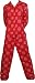 Red Sox Red Flannel Snowflake Womens Pajama Set Image