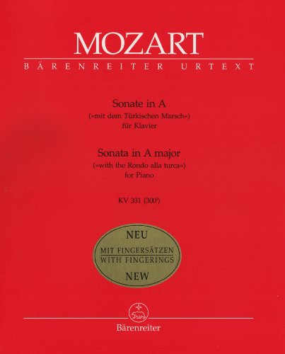 Sonate K331(300i) La Maj.(Marche Turque) 