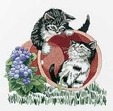 Janlynn Playful Kittens Embroidery Kit