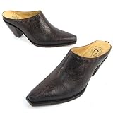 Lucchese -- *I4651 REd/Brown W -- Women's Shoes,Comfort Shoes,Western Mule,Clogs/Mules