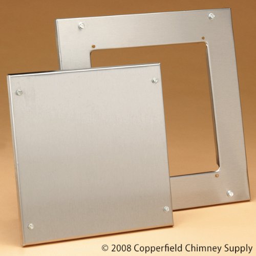 Copperfield 28000 HomeSaver Stainless Steel Insulated Access Door, Outside Dimensions 12 x 12 Inch