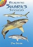 Realistic Sharks Stickers[STICKERS-REALISTIC SHARKS STIC][Paperback]