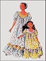 Child's MuuMuu Polynesian Sewing Pattern