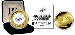Los Angeles Dodgers Silver Coin Ornament by Highland Mint