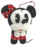 ディズニー『ミニーマウス』10cmニットぬいぐるみボールチェーン
