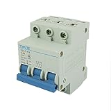 uxcell　ミニサーキットブレーカー　　DZ47-63 C63 40A AC 400V 3ポール