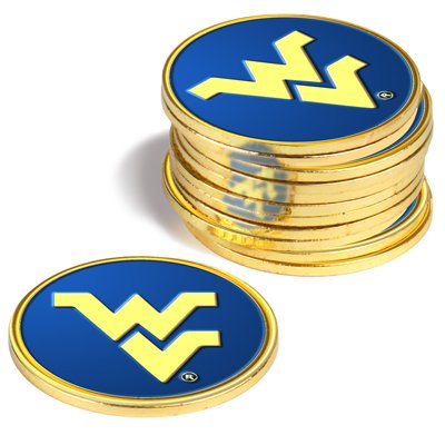 West Virginia Mountaineers Golf Ball Markers