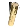 agoy Gold Buddah Faux Leather Urban Yoga Bag (Gold Buddah)