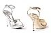Women's 5 Inch Heel With Rhinestones And Ankle Strap