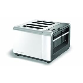 Morphy Richards 44419 'Metallik' Stainless Steel 4-Slice Toaster
