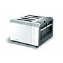Morphy Richards 44419 Metallic 4 Slice Toaster