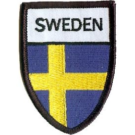 2.75" Sweden World Cup Soccer Flag Country Patch