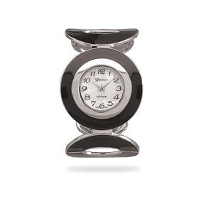 Oval Link Hinged Fashion Cuff Watch - Free Shipping