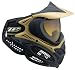 Dye Invision 2007 I3 Pro Thermal Paintball Goggles w/Soft Ears - Gold