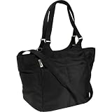 Ellington Leather Goods In-Flight Tote (Black Microfiber)