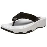 Skechers Women's Tone Ups-Shadow Box Thong Sandal