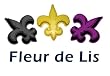 Fleur de Lis - Cake Pan & Stand