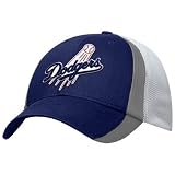 Nike L.A. Dodgers Royal Blue Mesh Swoosh Flex Fit Hat