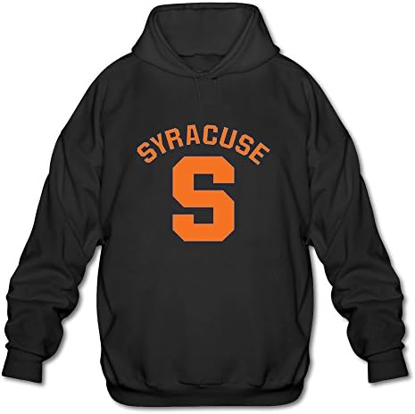 Ncaa Syracuse Orange Brand Men's Hoodies Sweatshirt Black Size M By Yisw