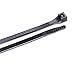 Calterm 73172 7in. Nylon Cable Tie, Black