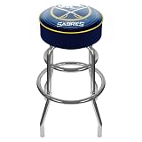 NHL Buffalo Sabres Padded Bar Stool