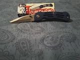 Trader One LLC Texas Bandit Blue 3" Liner Lock Lockblade Knife