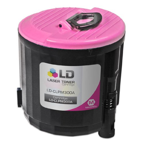 LD © 4inkjets' Replacement CLP-M300A Magenta Laser Toner Cartridge for use in Samsung CLP-300, CLX-2160 & CLX-3160 Printers