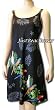 Missy Dress-Parrots on Black