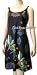 Missy Dress-Parrots on Black
