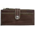 Fossil SL9809 206 Leder Damen Geldb&ouml;rse Weekender braun