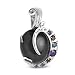 Carolyn Pollack Sterling Rainbow Obsidian Moondance Enhancer