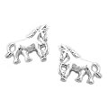 GAL Ohrstecker Pferd rechts links Silber 925