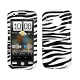 Premium Zebra Design Snap-On Cover Hard Case Cell Phone Protector for HTC D ....