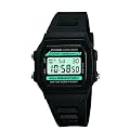 Casio W-86-1VQES Men's Digital Resin Strap Watch
