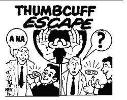 Childrens Toyshop  Toys : Thumb Cuffs Escape Magic Trick