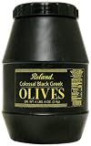 Review Roland  / Roland Colossal Black Greek Olives, 4 lb. 6 oz. Dry Weight Plastic Container