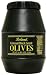 Roland Colossal Black Greek Olives, 4 lb. 6 oz. Dry Weight Plastic Container Image