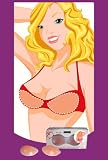 Eves Lingerie - Rembourrage silicone Eves Bra pad - coussinet ampliforme dune ou deux tailles - Bonnet B