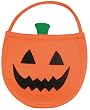 �p���v�L�� �t�F�C�X �o�b�O   Pumpkin Face Bag 802305